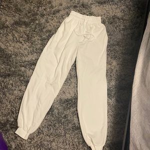 White Shein Pants